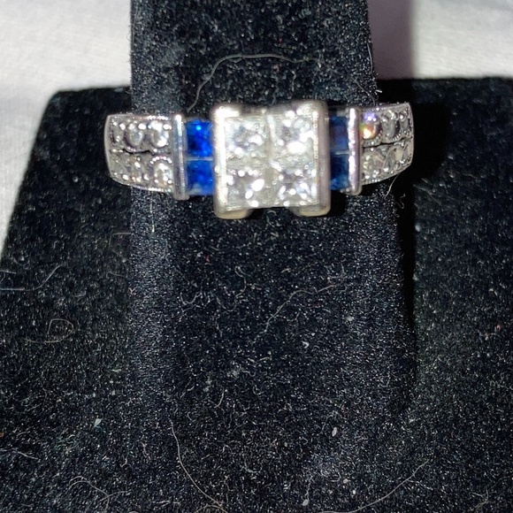 Kay Jewelers Jewelry - 14k diamond and sapphire ring